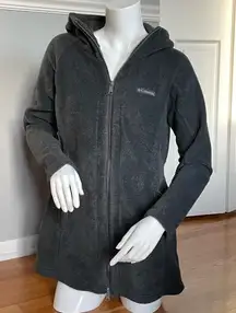 Columbia Long Fleece Hooded Jacket – Small (NWT)