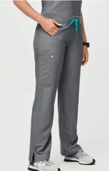 Figs Kade Grey Scrub Pants T21004P Graphite Cargo 4 Pockets PO 1273 Nurse Small