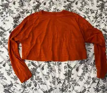 lululemon Muscle Love Long Sleeve Tiger Mesh  size 10
