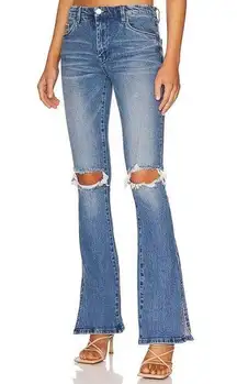 Blank NYC Hoyt Mini Boot Cut in Home Sweet Jeans in blue size 26