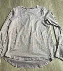 Apana Heather Long Sleeve Top