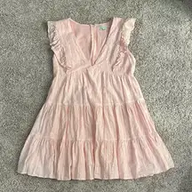 HYFVE light pink sleeveless dress Sz L