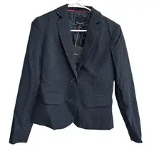 Cynthia Rowley Blazer Women’s Size Small Mini Polka Dot Long Sleeve Career NWT