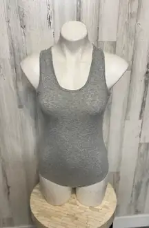Active basic Gray bodysuit