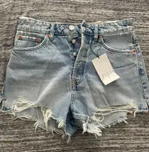 High-Rise split shorts