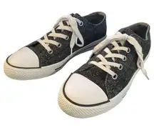 Airwalk Gray Canvas Low Top Sneakers Size 9