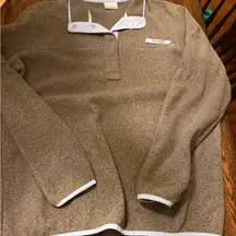 Ladies Columbia 1/4 Button Pullover XL