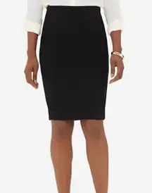 Black Collection Black Pencil Skirt