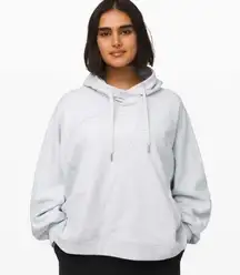 Lululemon broken beats oversized hoodie alpine white