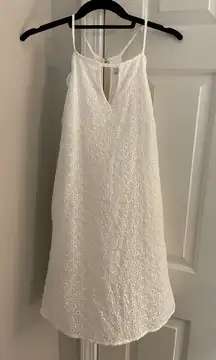 Lace Halter Minidress