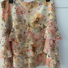 Ann Taylor Loft Silk Skirt, Size 10. ‎ 100% silk.