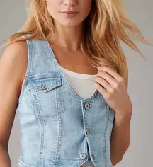 Medium Denim Vest