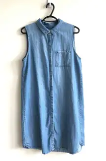 J.Crew  Denim Midi Dress