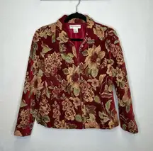 Dressbarn‎ | Vintage Carpet Grandma Core Coat Jacket LP