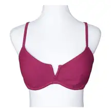 BOGOF Shade‎ & Shore F311408 Burgundy Push Up Padded Bikini Bra Swim Top 34B