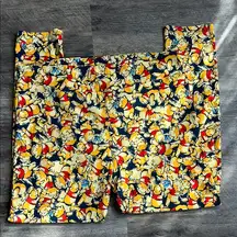 Disney Lularoe Winnie the Pooh Cartwheels Yellow leggings Womens Colorful TC 💚