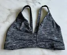 Victoria's Secret VSX Sport Bra Light Support‎ Strappy Back Gray S
