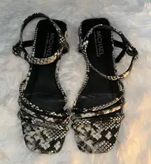 Women’s leopard sandals
