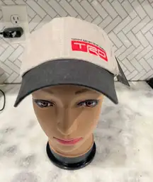 Toyota TRD Racing Hat Gray Black Adjustable Cap NASCAR Promo NWT CFS Toyota