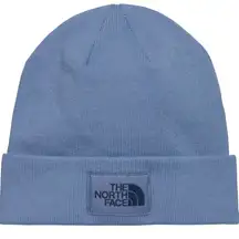 unisex folk blue dock wear recycled beanie