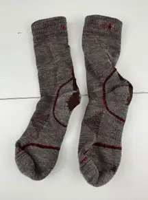 Smartwool‎ PhD Ski Racer Socks Womens Brown Merino Wool Blend Performance M