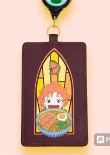 Loungefly Studio Ghibli Ponyo Ramen Retractable Lanyard