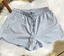 Women’s Blue Silk Shorts - Size XL