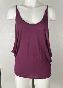 We the free sand dollar plum purple tank top