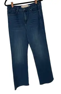 Soft‎ Surroundings Dark Wash Straight Leg Jeans