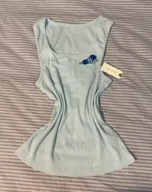 Anthropologie Blueberry Tank top