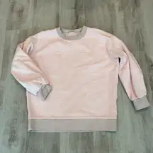 Light pink  sweatshirt