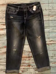 🇺🇸🇺🇸🇺🇸3 for 12🇺🇸🇺🇸🇺🇸Distressed Denim Capris