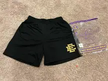 Black And Gold Eric Emmanuel Shorts