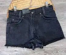 Nwt urban renewal Vintage Levi’s black Cut Off‎ Shorts