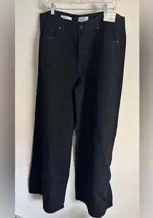 Universal Thread Women's Mid-Rise Super Wide Leg Jeans Size 16