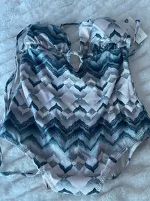 Anthropologie One Piece Tie Swimsuit 