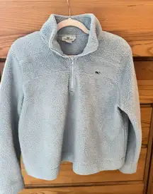 Blue Fleece Half Zip
