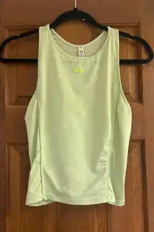 Under Armour Light Green Tank Racerback Loose