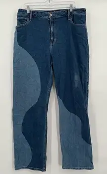 Hollister ultra high rise‎ dad jeans 33