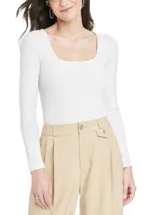 A New Day Square Neck Bodysuit