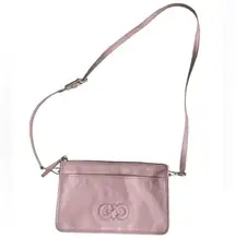 COLE HAAN Shoulder bag Leather PNK CHO11158 pink‎ Smooth Top Zip Pockets