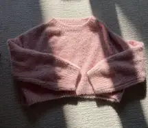 TJ Maxx NWOT  Pink Cropped Sweater