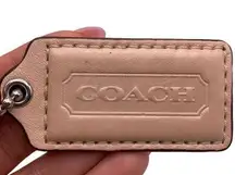 COACH  HangTag Bag Charm Fob