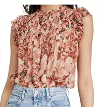 Ulla Johnson Ivy Silk Multicolor Blouse