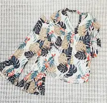 Saltwater Luxe Tropical Leaves Pajama Set