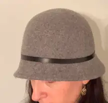 Pronto Gray Black Wool Bucket Hat