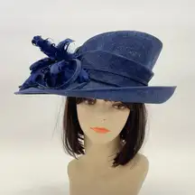 Lily & Taylor Paris Hat Blue