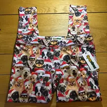 Nwt tipsy elves Santa dogs large