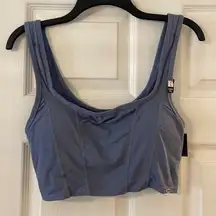 Steve Madden Lounge Bra size L very soft color lilac brand new with tag