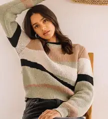 NWOT Anthropologie X Callahan Rosa Turtleneck Oversized Cotton Sweater